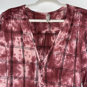 Tie Dye Long Cardigan